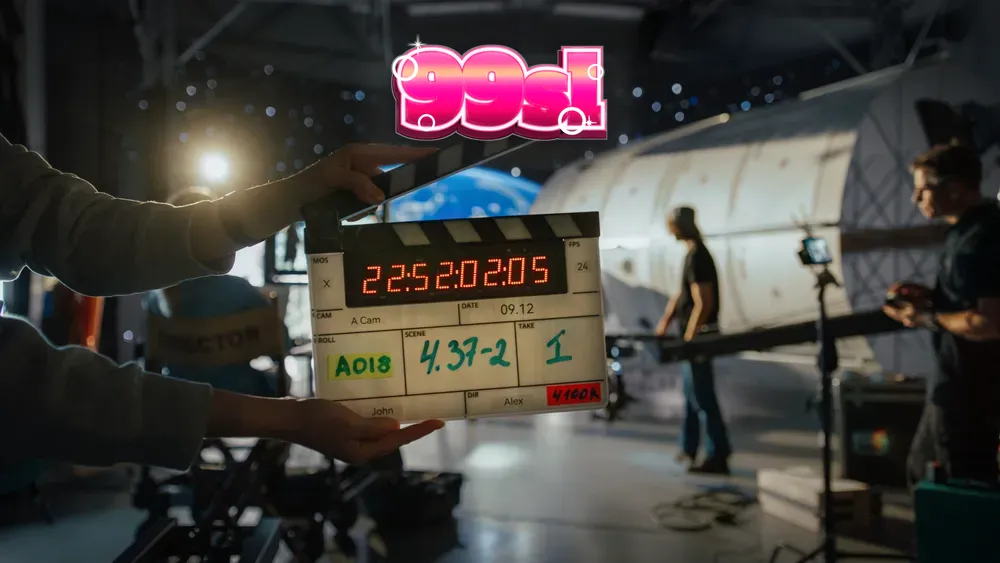 Tampilan visual slot bertema film dengan elemen desain yang imersif