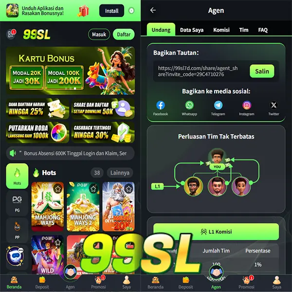 99SL APK Resmi Unduh Indonesia